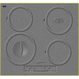 KAISER KCT 6705 RI Herd - Inductiekookplaat, 60 cm, 4 kookzones, gietijzeren kookplaatdesign