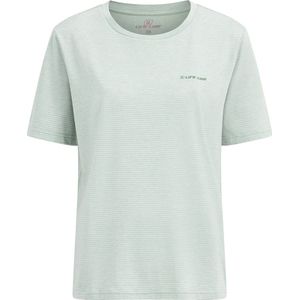 Life Line dames shirt - shirt dames - Sarina - groen/wit streep - KM - maat 40