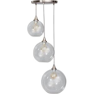 ETH HL Globo - Hanglamp - 3 lichts - Ø 20, 25 en 30 cm - transparant