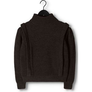 Levete Room Lr-kalima 15 Pullover Truien & vesten Dames - Sweater - Hoodie - Vest- Bruin - Maat XL