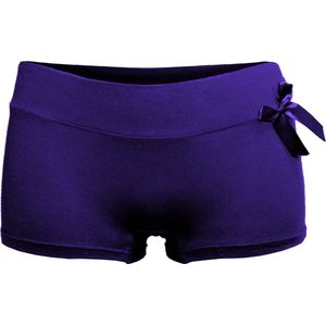 Dames boxershorts Fine Woman 3 pack effen paars XXL