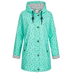 Dames Waterdichte Regenjas met Capuchon - Windjack en Overgangsjas