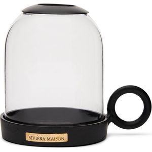 Riviera Maison Stolp glas - Urban Loft Cloche - Transparant - Maat S