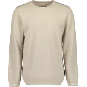 Blue Seven heren trui zand ronde hals - maat S