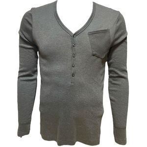 G-STAR HENLEY SHIRT - MAAT M