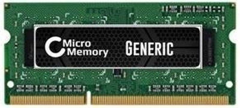 CoreParts - RAM Geheugenmodule - 4GB - Groen - Modelspecificatie