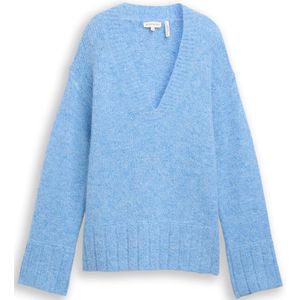 TOM TAILOR Damestrui, 34910 - Light Fjord Blue Melange, XL