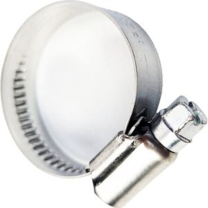 Slangklem 25-36mm - RVS - Verstelbaar universeel - Waterleiding klem vaatwasser wasmachine afvoer montage