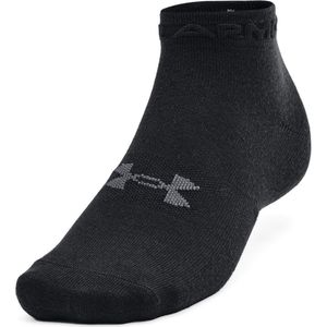 Under Armour - Essential - Enkelsokken - Zwart - Lichtgewicht, Zweetafvoerend, Sneldrogend, Set van 3