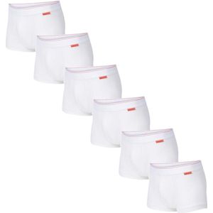 Undiemeister Korte Boxershort Heren - Chalk White (Wit) - 6-Pack - Mellowood Tencel - Ademend, Anti-Bacterieel & Naadloos Ondergoed - Premium Onderbroeken Heren - Maat M