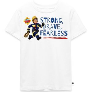 Brandweerman Sam Strong, Brave, Fearless Premium T Shirt Kinderen