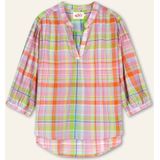Oilily - Bank long sleeves blouse - Roze - 36