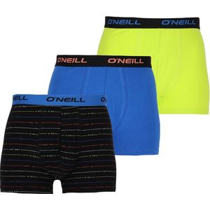 O'Neill - Heren Boxershorts 3-pack - filo & plain - maat m