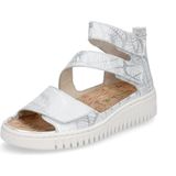 Waldläufer damessandaal Willow wit zilver 4