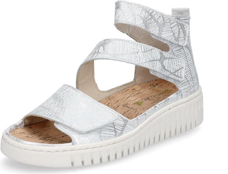 Waldläufer damessandaal Willow wit zilver 4