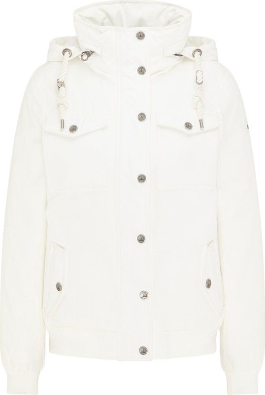 DreiMaster - Winterjas - Wolwit - Dames