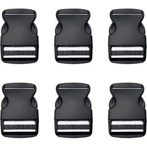 Breeksluitingen voor halskettingen - Kunststof - Parelvat - Lanyardsluitingen - Armbanden - Doe-het-zelf sieraden maken - 50 stuks .