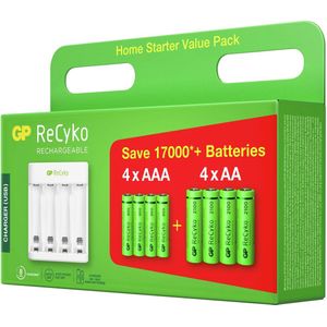 E411 - AA - AAA - 8 pc(s) - Batteries included