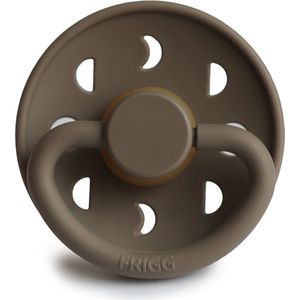 Frigg - Moon Phase - Natuurrubber Fopspeen - Portobello - Maat 2 - 6-18 maanden