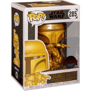 Funko Pop! Star Wars: Jango Fett #285 Gold Metallic Special Edition Vaulted