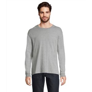 SOL'S Unisex Long Sleeve T-Shirt Pioneer L03982 - Grey Melange - M