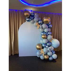 Ballonnenboog Baby Boy - Babyshower - Gender Reveal - Baby feest - Jongen - Blauwe Ballonnen