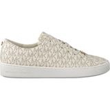 Michael Kors Keaton Lace Up Dames Sneakers - Vanille