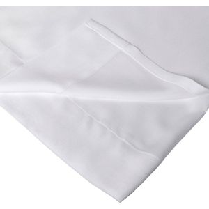 Home by TEMPUR® Topper Hoeslaken - Wit – 90 x 200 x 9 cm – Zijdezacht Bamboe – Hoeslaken Strijkvrij – Geschikt voor Droger