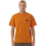 Rip Curl Vaporcool Search Trek T-shirt Met Korte Mouwen Oranje L Man
