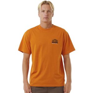 Rip Curl Vaporcool Search Trek T-shirt Met Korte Mouwen Oranje L Man