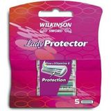 Wilkinson - Lady Protector - Scheermesjes - 5st - Aloë Vera - Vitamine E