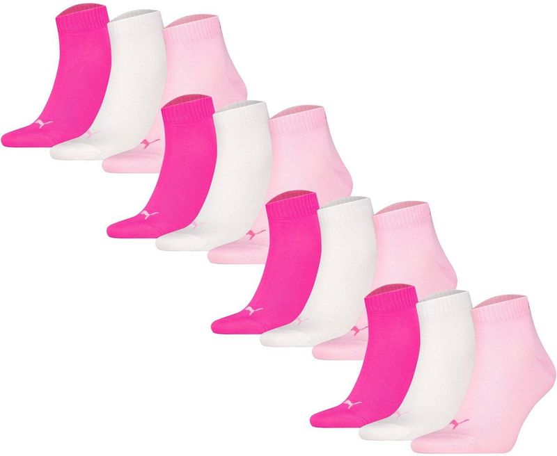 Puma - Sokken Quarter Plain - Unisex - 12-pack