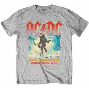 AC/DC - Blow Up Your Video Kinder T-shirt - Kids tm 8 jaar - Grijs