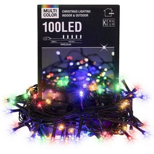 Kerstverlichting - 10,4M - 100 multicolor LEDs - Kerstboomverlichting - Zuinig