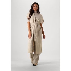 Jansen Amsterdam - Anais - Midi Jurk - Zand