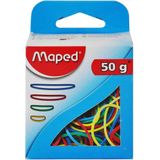 Maped 351100 elastiekje - elastiekjes gekleurd 4 maten - 50 gram