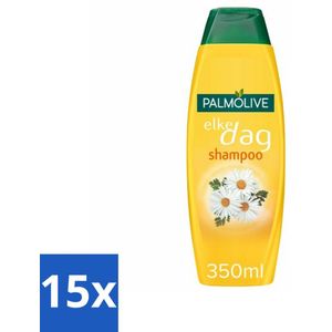 15 x Palmolive Shampoo Elke Dag 350 ml - Ph-huidneutraal - Normaal Haar - Droog Haar - Vet Haar