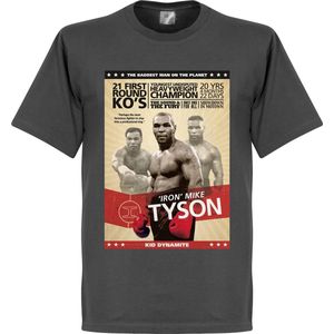 Mike Tyson Boxing Poster T-Shirt - XXL
