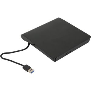 Externe DVD-drivebehuizing voor laptop en desktop | USB 3.0 | Slank design | Plug-and-play | Compatibel met diverse apparaten