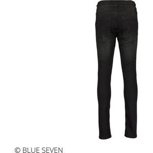 Blue Seven - effen jongens jogjeans - zwart