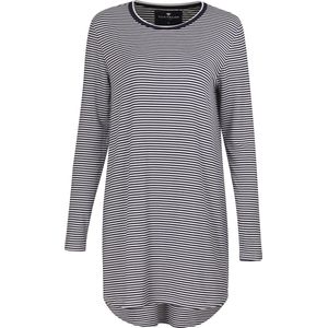 TOM TAILOR Florence Dames Nachthemd lange mouw - Blauw