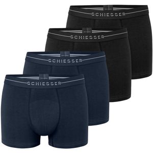 Schiesser Heren retro short / pant 4 pack Cotton Flex