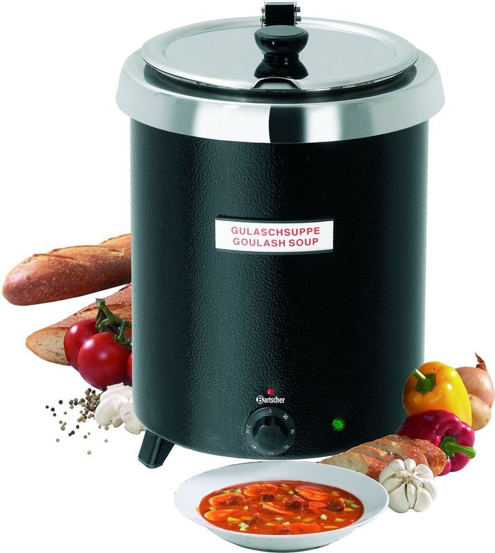 Soeppan Club - 8,5 Liter - Zwart - Bartscher 100067