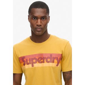 Superdry Retro Stripe Logo T-shirt Met Korte Mouwen