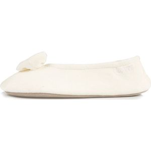 Isotoner - Ballerina Pantoffel - Ivoire Beige - Dames
