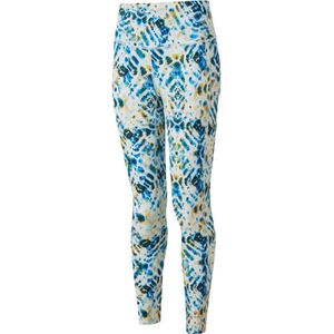 Ronhill Life Crop Tight Dames - Sportbroeken - wit/blauw - Vrouwen - M