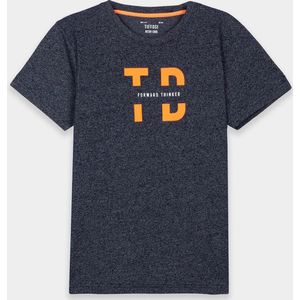 Tiffosi T-Shirt Grijs TD Forward Thinker maat 128