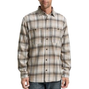 TOM TAILOR - Overhemd - Crème/Zwart/Wit - Comfort Fit - Lange Mouw