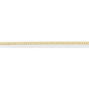 Gouden Gourmette Ketting 1.7 mm 50 cm 14 karaats