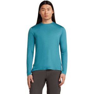 Icebreaker - Merino Blend 125 Cool-lite Sphere T-shirt - Blauw - Lange Mouwen